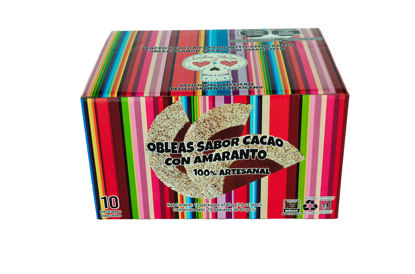 Mayoreo de Oblea Sabor Cacao